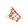Set 2 maniques coton Lauren couleur rouille Tiseco
