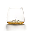 Set 2 verres à whisky Everest et Mont Blanc 350ml Topographic Alaskan Maker