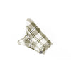 Set de 2 maniques Lauren 100% coton vert kaki Tiseco