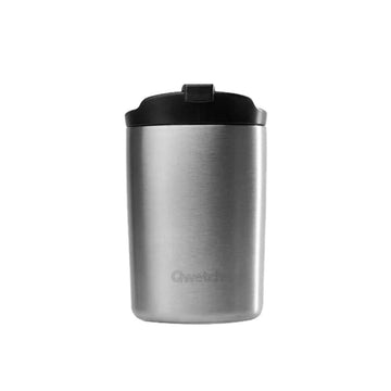 Travel Mug isotherme Inox 304 brossé 240 ml Qwetch