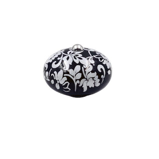 Poignée cocotte fleur graphite L'Incroyable Cookut