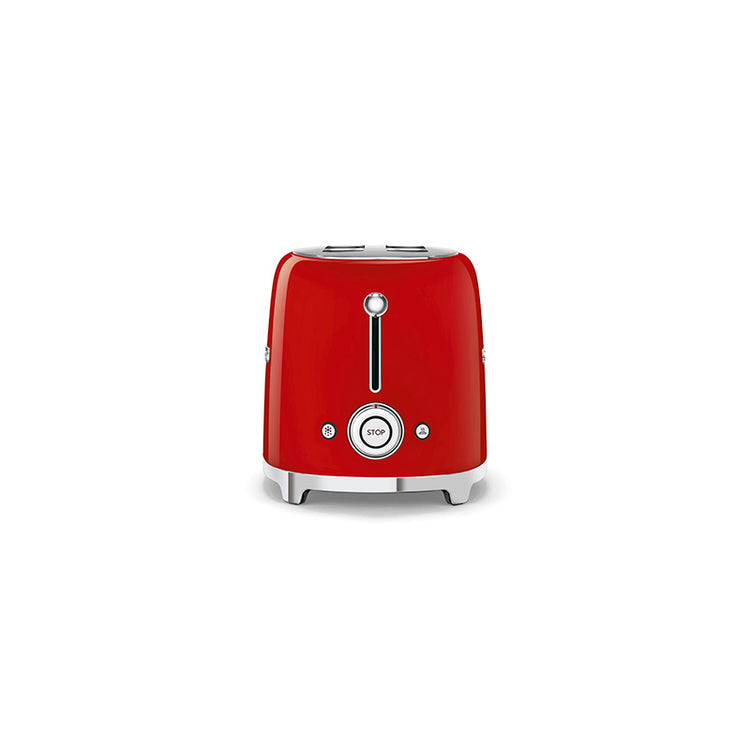 Grille-pain 2 tranches Rouge Années 50 Smeg