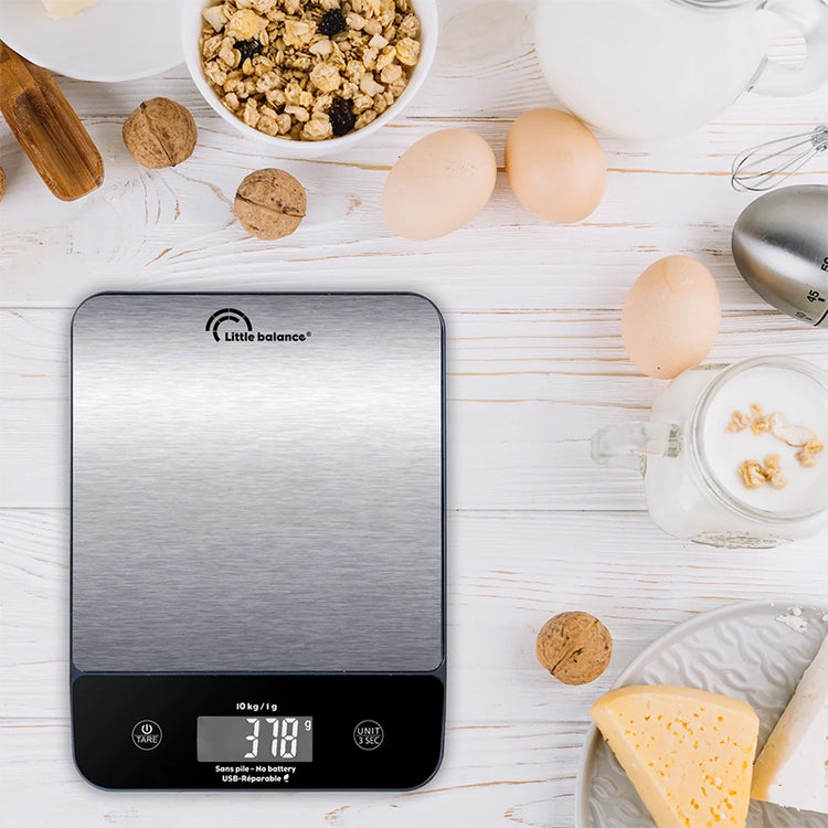 Balance Genius rechargeable en inox Little Balance