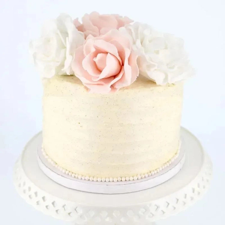 Cake Drum Rond Blanc 25 cm Patisdecor