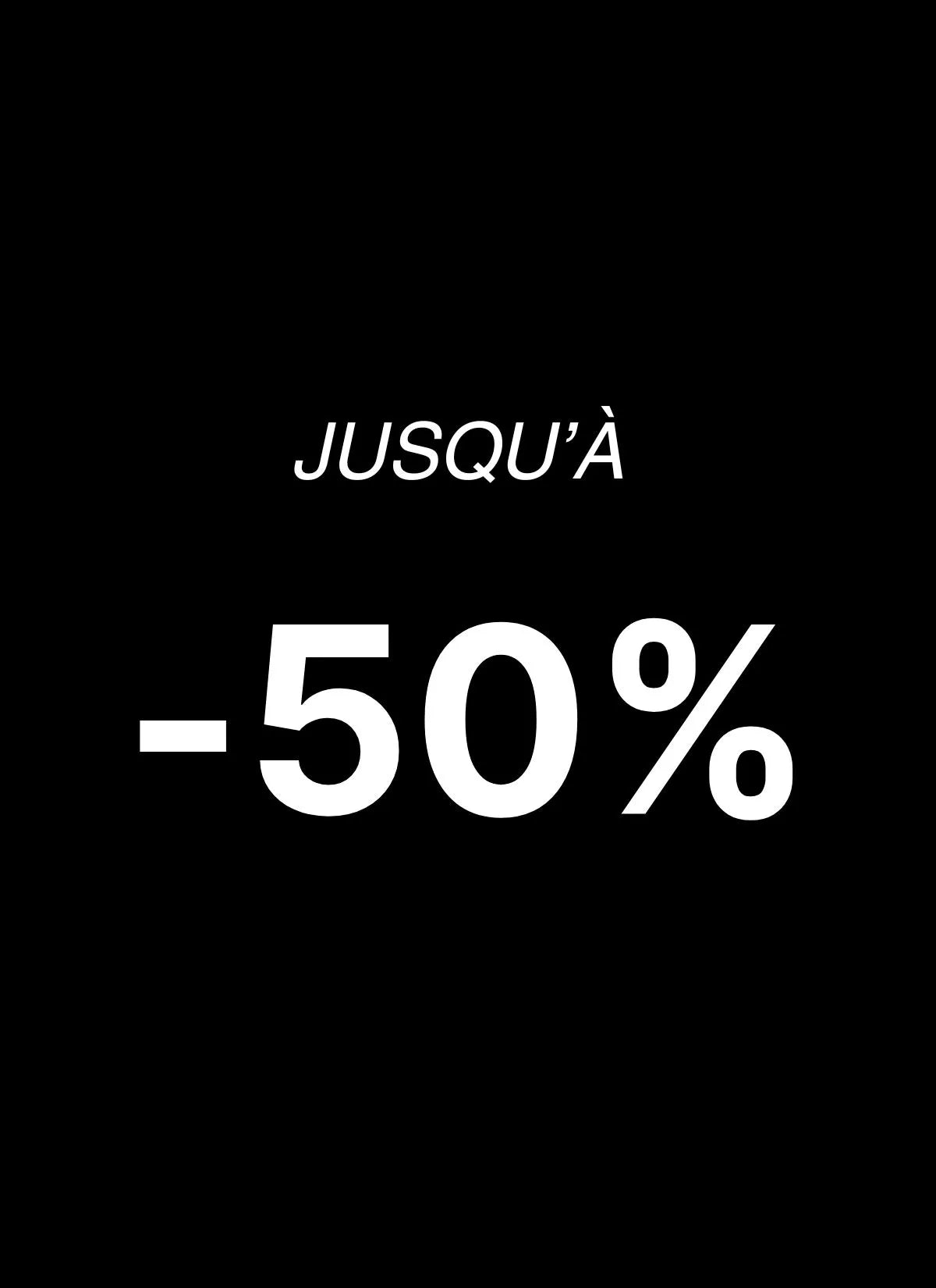 Ventes privées jusqu'à -50%