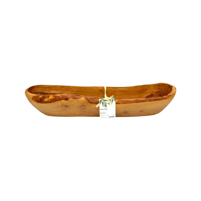 Panier à pain Bois d'olivier 40 cm Naturel Chevalier Diffusion