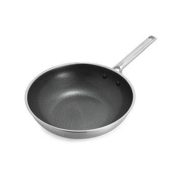 Wok en acier inoxydable de 28 cm Apex GreenPan