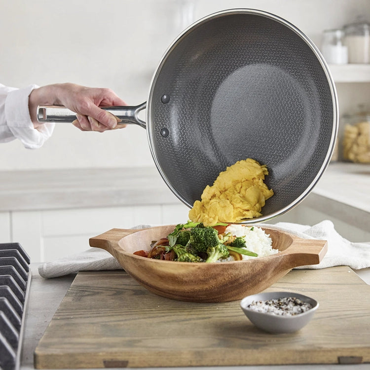Wok en acier inoxydable de 28 cm Apex GreenPan