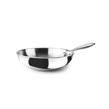 Wok en inox de 20 cm Triply Natural Ibili