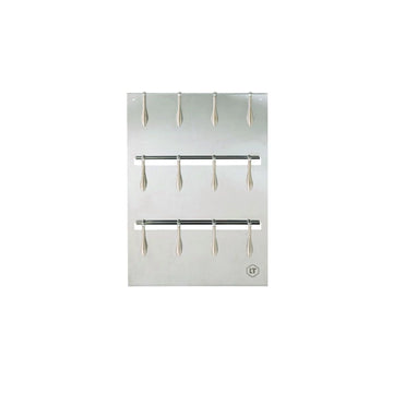 Tableau porte-fiches à 12 ressorts en acier inoxydable Louis Tellier