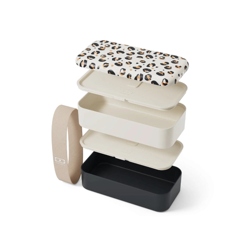 Lunch box isotherme Bento Original Graphic Leopard Mobento